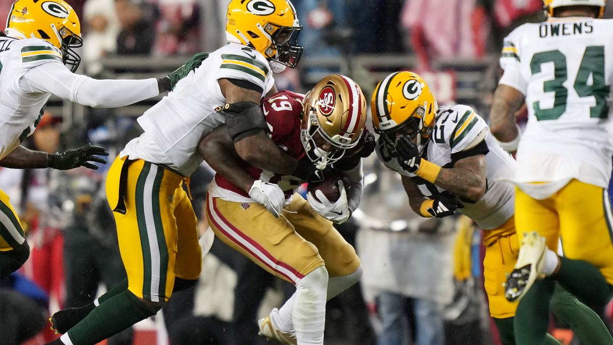 Deebo Samuel 'OK' na schouderblessure in play-offwedstrijd van 49ers tegen Packers – NBC Sports Bay Area en Californië