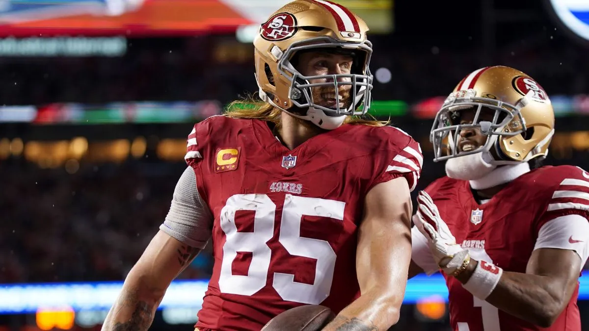 George Kittle details how Brock Purdy shifted 49ers’ energy vs. Packers ...