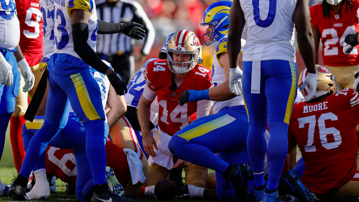 Sam Darnold solid in regular-season finale loss to Rams – NBC Sports Bay Area & California