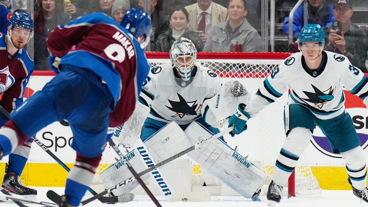 Sharks’ improved defensive effort silver lining in loss to Avalanche