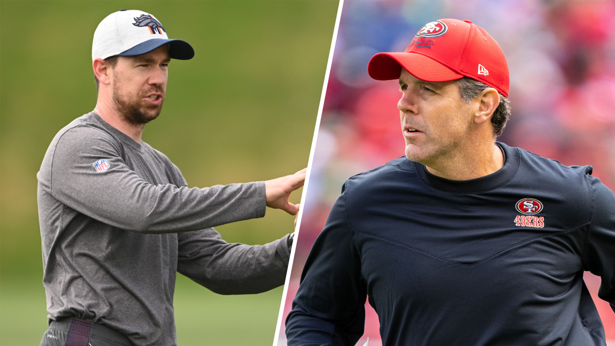 Brian Griese, Clint Kubiak, 49ers interview met Saints OC baan – NBC Sports Bay Area & Californië Brian Griese, Clint Kubiak, 49ers interview met Saints OC baan – NBC Sports Bay Area & Californië