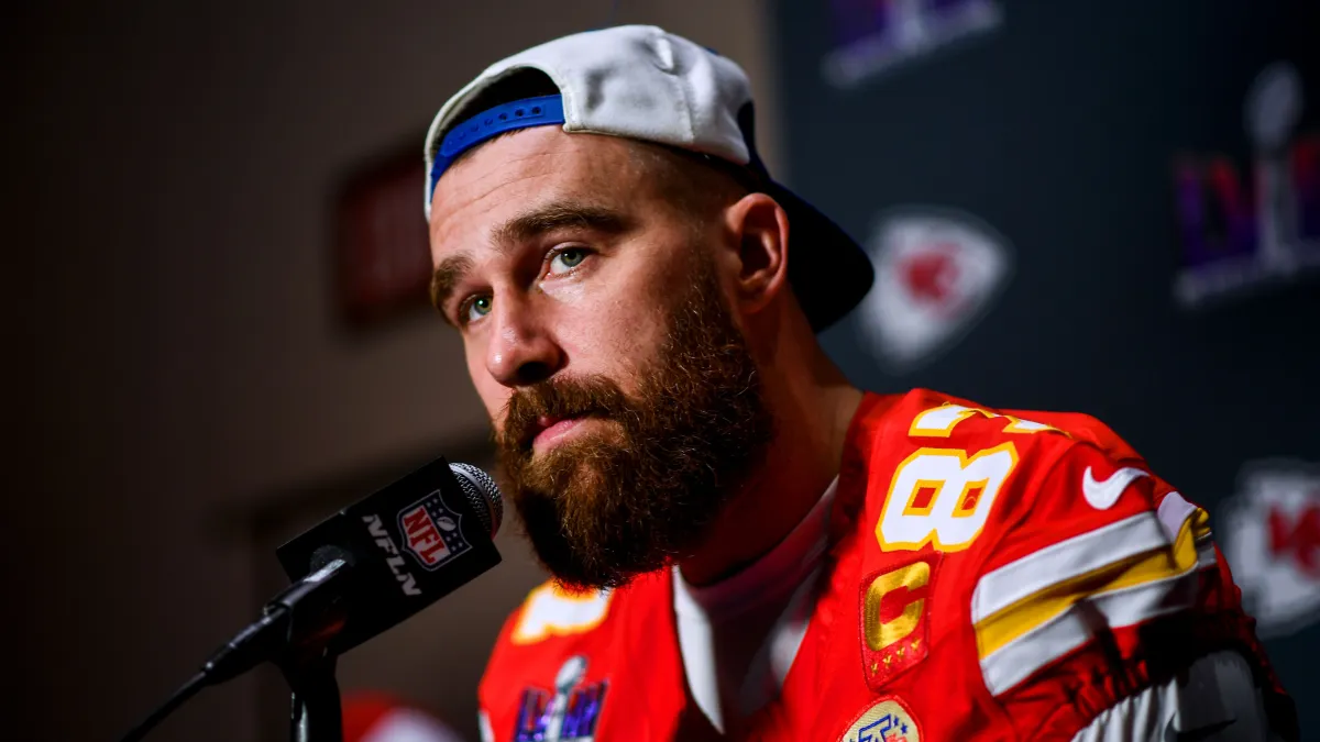 Travis Kelce reportedly delivers powerful speech, teammates ‘moved to  tears' before Super Bowl