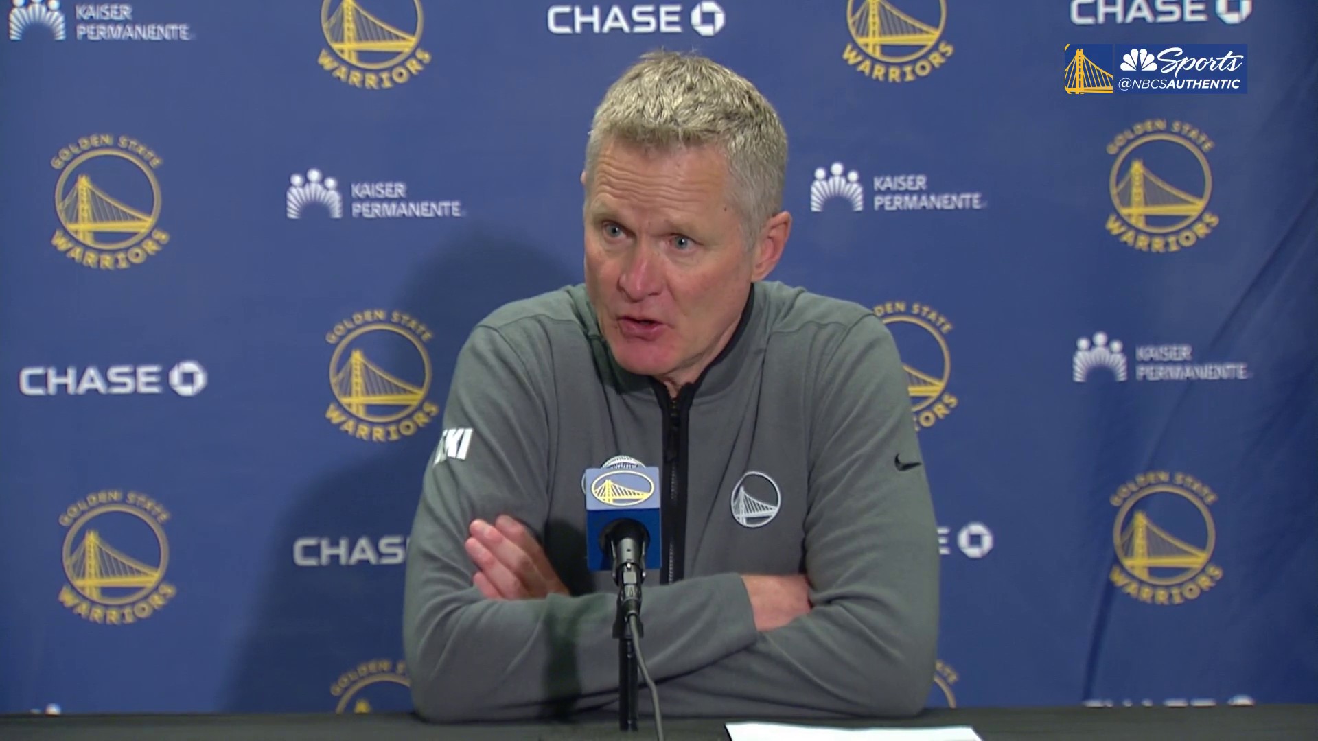 Steve Kerr Addresses Klay Thompson Not Closing Out Warriors’ Win Vs ...