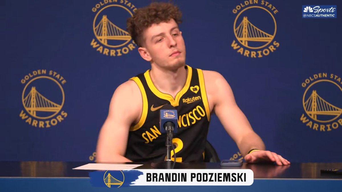 Brandin Podziemski explains wild sequence to end Warriors’ win over ...