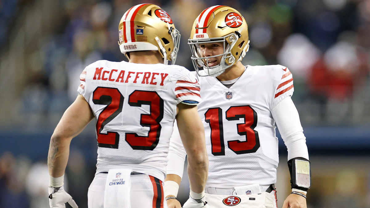 49ers’ Christian McCaffrey, Brock Purdy finish third, fourth in NFL MVP