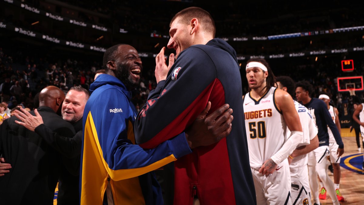 Why Nikola Jokic and Draymond Green shared a laugh after the Nuggets vs. Warriors game – NBC Sports Bay Area and CA