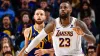LeBron out for Warriors-Lakers game; GP2 questionable with illness
