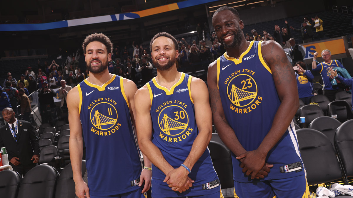 Steph ‘100 percent' confident he, Klay, Dray are Warriors for life