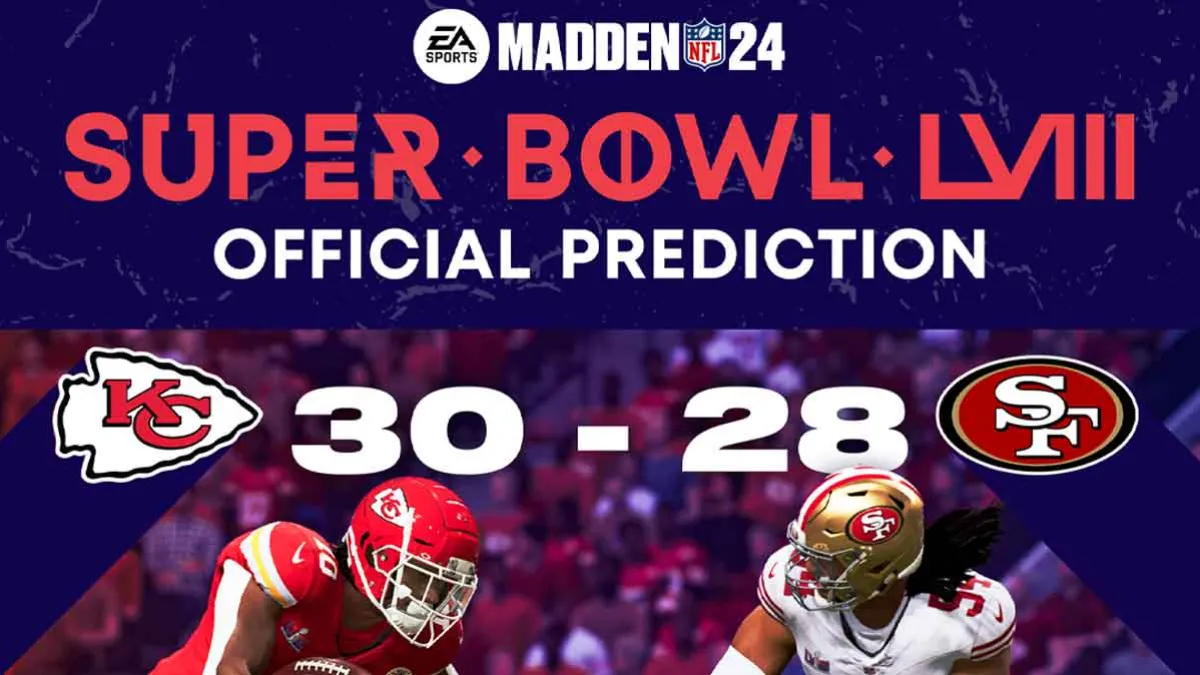 Chiefs win ‘Madden’ Super Bowl LVIII simulation vs. 49ers NBC Sports