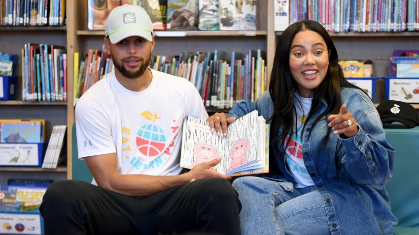 Stephen Curry and Ayesha Curry