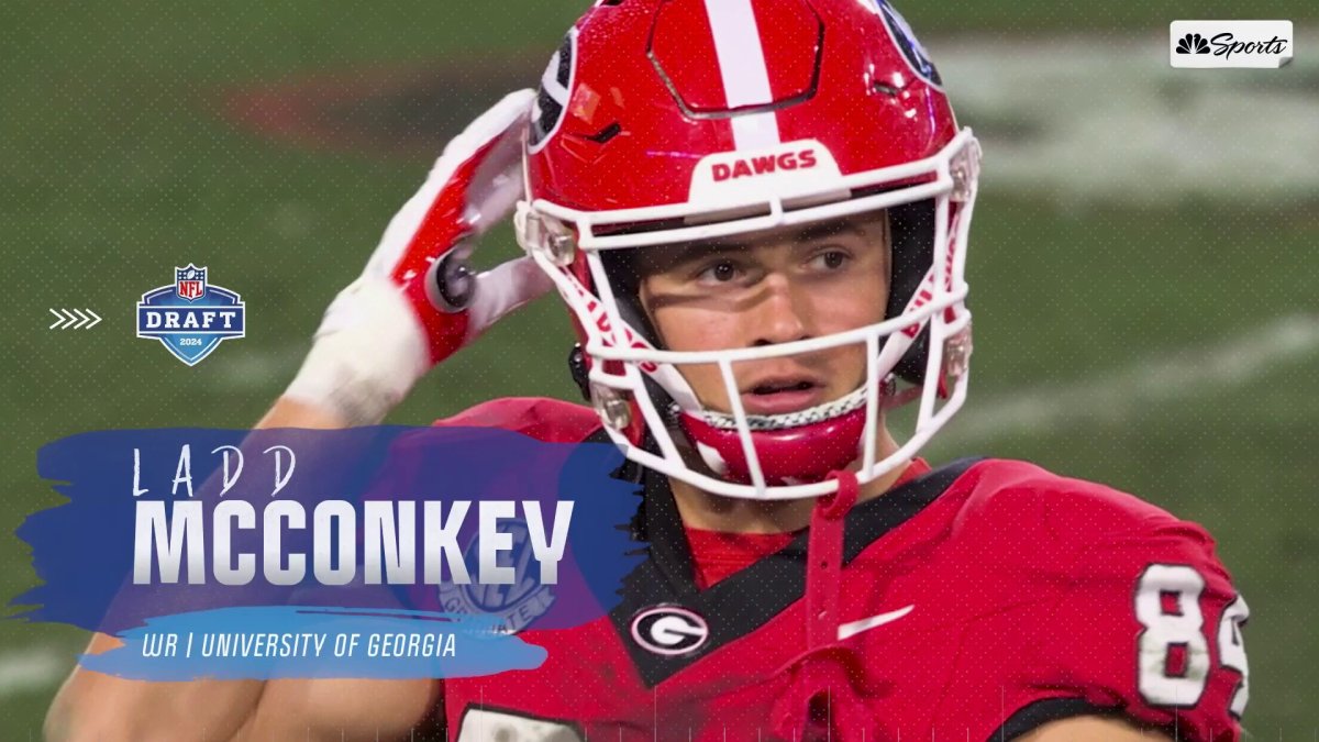 49ers 2024 NFL Draft prospects Ladd McConkey NBC Sports Bay Area