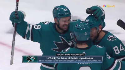 Looking at best moments of Sharks' 2023-24 NHL season