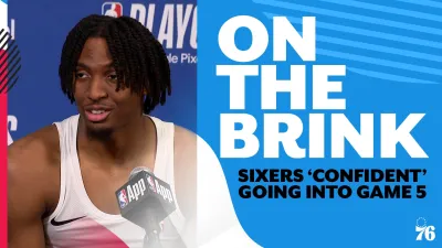 Maxey: Sixers confident heading into Game 5, can ‘win three game in a row'