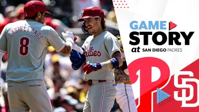 Offense comes through again as Phillies survive late scare to complete SWEEP in San Diego