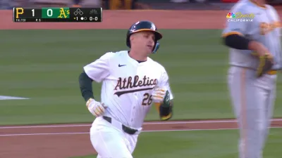 Nevin hits first-inning homer to tie game vs. Pirates