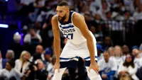 Wolves center Rudy Gobert fined again for making money gesture after a foul call