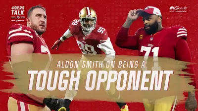 Smith reacts to being called toughest opponent Staley, Williams faced