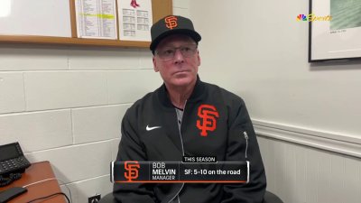 Melvin reflects on Giants' ‘frustrating' loss to Red Sox