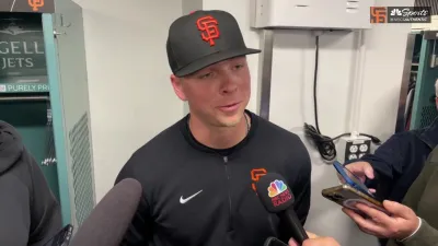 Harrison assesses seven-strikeout game in Giants' win vs. Red Sox