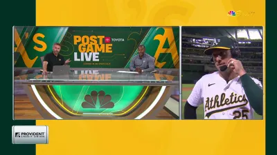 Rooker believes A's can keep momentum following win vs Marlins