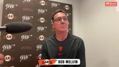 Melvin gives update on Murphy's knee injury after Giants' loss