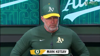 Kotsay believes Wood pitched well despite A's loss to Rangers