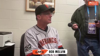 Melvin calls Harrison's strong outing vs. Rockies exactly ‘what Giants needed'