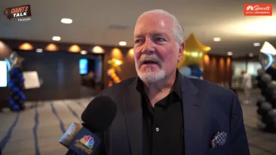 Sabean reflects on Giants tenure at Bay Area Sports Hall of Fame induction