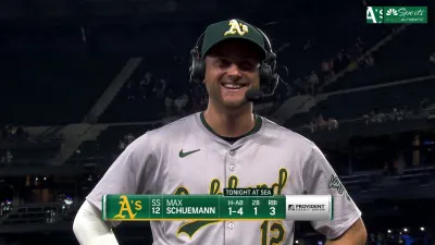 Schuemann used Langeliers' walk as ‘motivation' for bases-clearing double