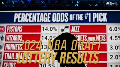 2024 NBA Draft Lottery results, Atlanta Hawks win first overall pick