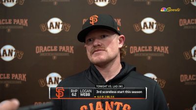 Webb reflects on Giants' ‘much-needed' win over Dodgers