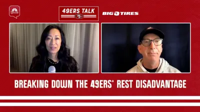 Breaking down how 2024 schedule creates rest disadvantage for 49ers