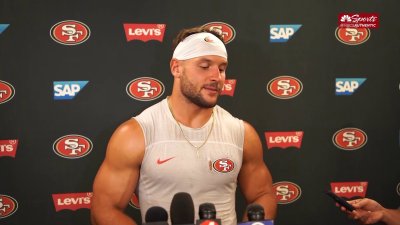 Bosa emphasizes importance of helping 49ers' newcomers in OTAs