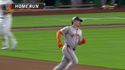 Chapman smashes homer to extend Giants' lead over Pittsburgh
