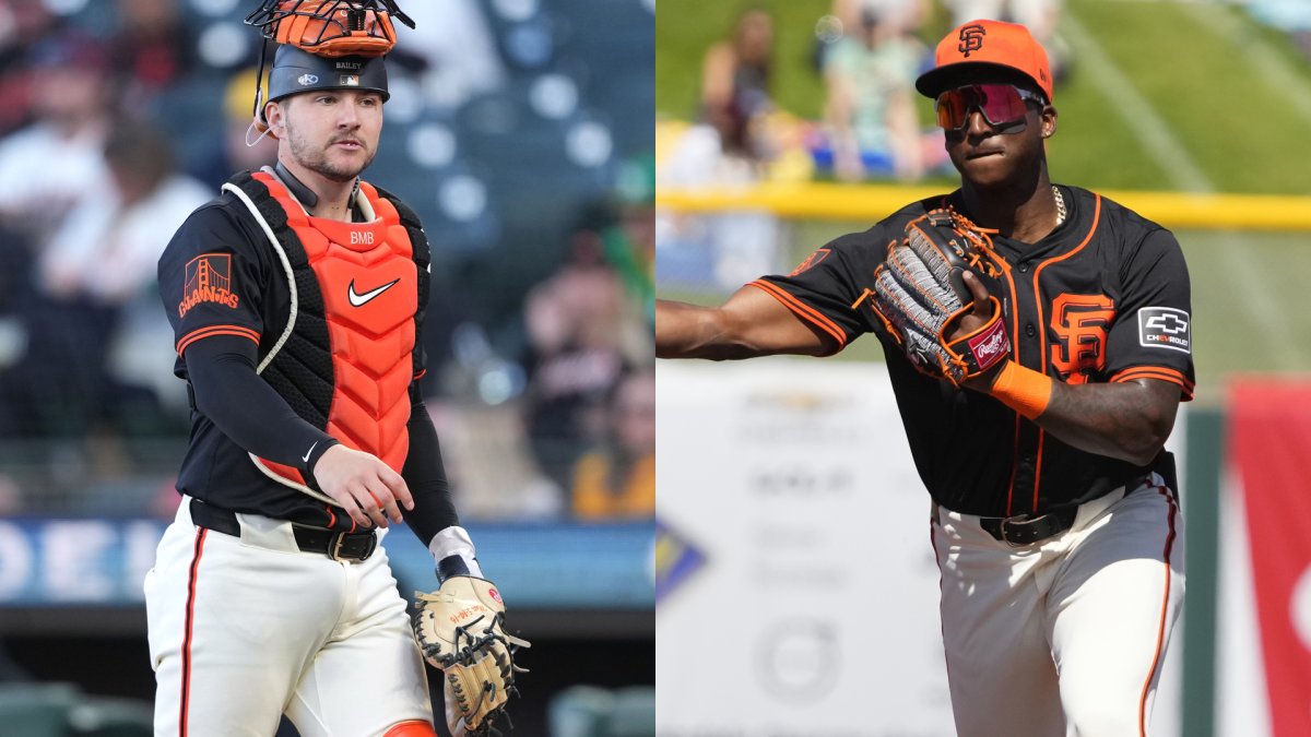 Giants put Patrick Bailey back on concussion IL, recall Marco Luciano