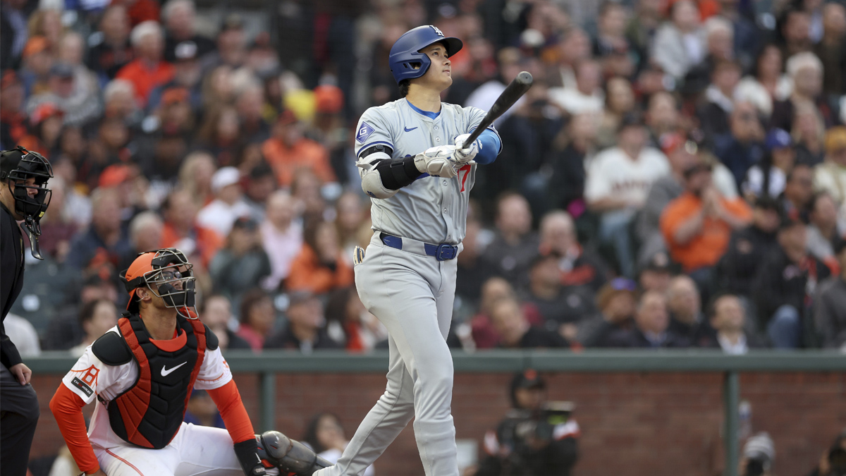 Ohtani home run at Oracle Park