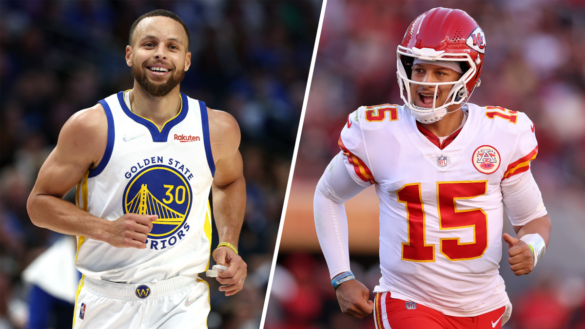 Steph Curry, Patrick Mahomes analyze Chiefs QB’s prep basketball film ...