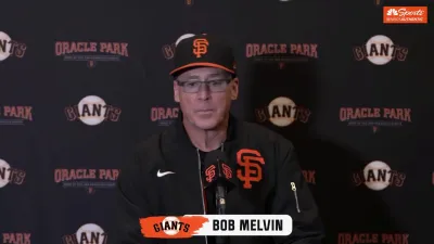 Melvin praises Webb for keeping Giants in the game after loss vs. Yankees