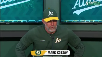 Kotsay impressed with Bassitt, Harris' pitching duel after A's win