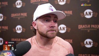 Wisely believes Giants ‘getting back on track' after Astros series