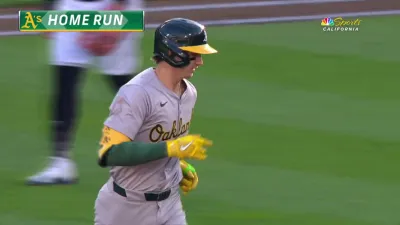 Soderstrom strikes first with two-run shot vs. Twins