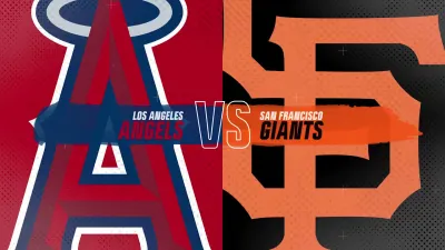 Giants can't dig out of massive hole, drop series opener to Angels