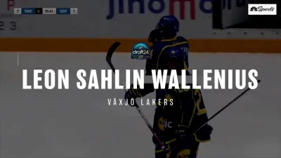 Watch Sharks second-round draft pick Leon Sahlin Wallenius' highlights