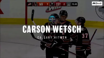Watch Sharks third-round draft pick Wetsch's highlights