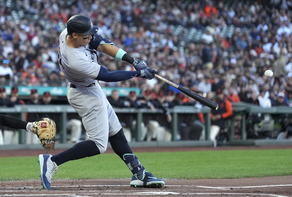 Aaron Judge’s gargantuan home run stuns crowd in Giants’ loss to