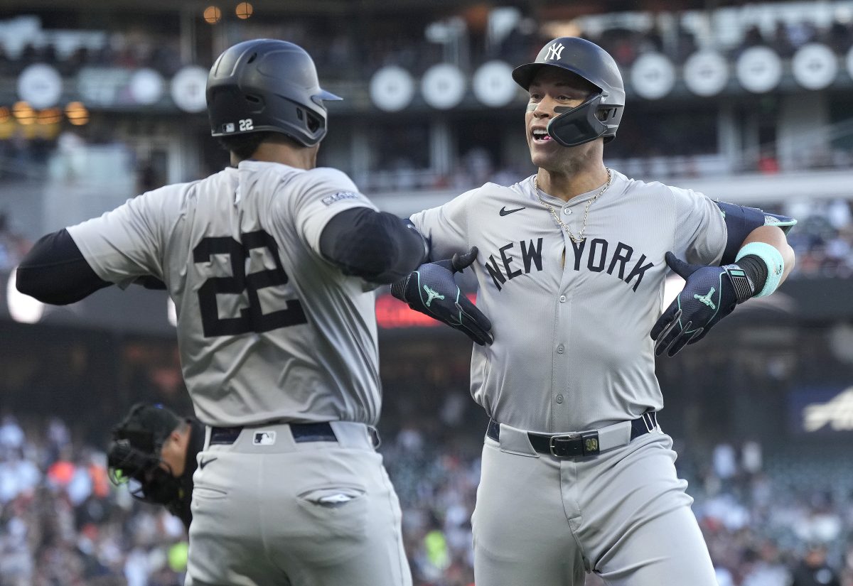 Giants observations: Aaron Judge homers again as Yankees’ bats come 