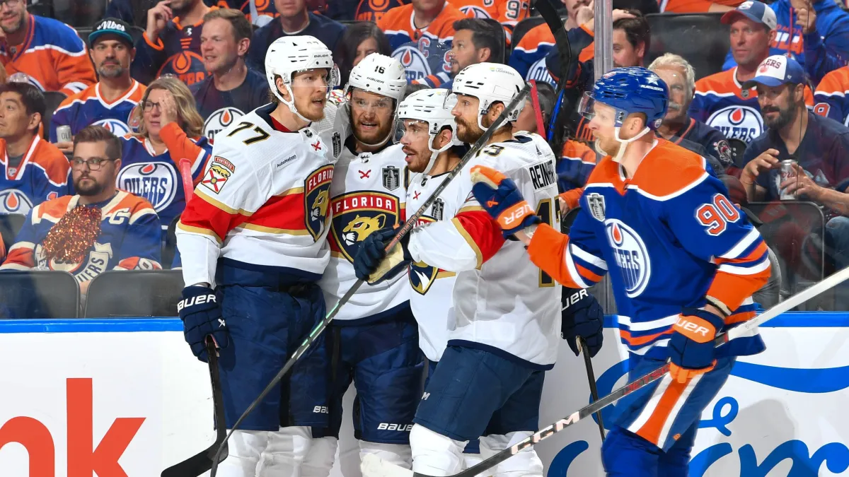 Panthers beat Oilers 43 in Game 3 of 2024 Stanley Cup Final NBC