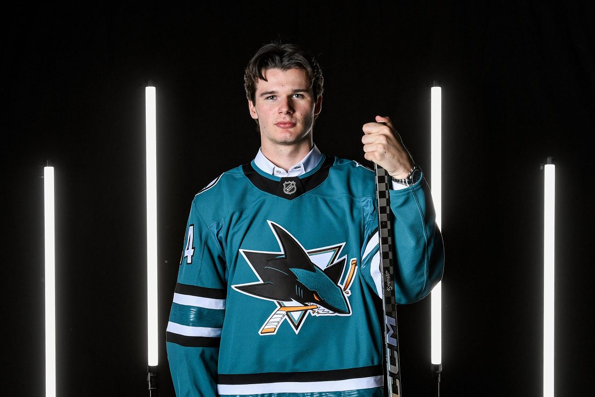 Sam Dickinson’s drop to pick No. 11 surprises Sharks GM Mike Grie NBC
