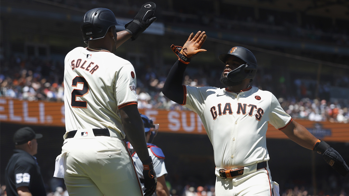 Offense scores 16 hits and wins series against Dodgers – NBC Sports Bay Area & California