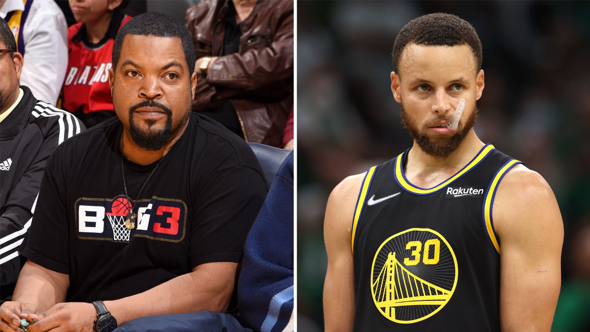 Who Ice Cube picks over Steph in all-time NBA starting five